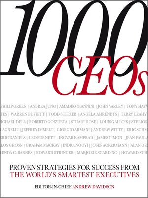 cover image of 1000 CEOs